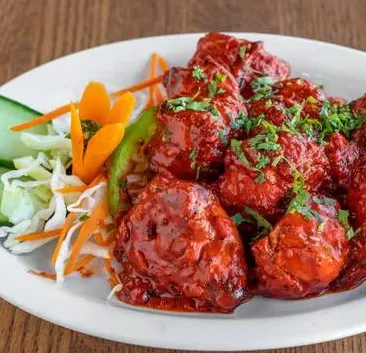 Chicken tikka masala at Saanjh 24-7 Restaurant in Winnipeg, MB