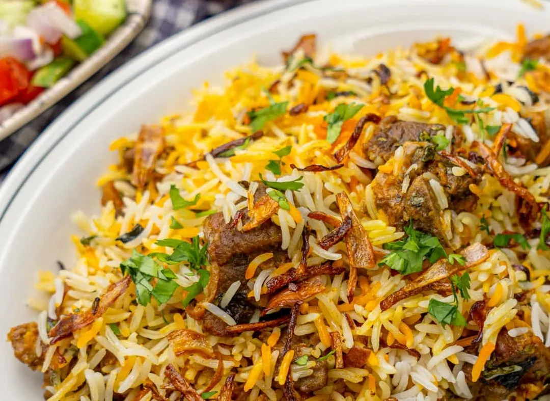 Chicken Biryani at Saanjh 24-7 Restaurant in Winnipeg, MB